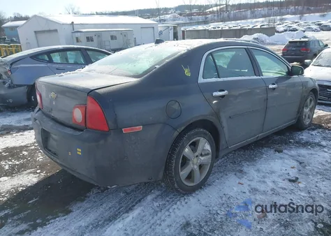 2012 Chevrolet Malibu 2Lt from USA, damaged, VIN 1G1ZD5E01CF186661